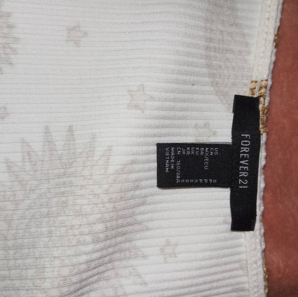 Forever 21 Star Sun And Moon Bodysuit, white color - Picture 5 of 5